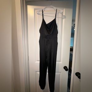 silk black jumpsuit! BRAND NEW WITH TAGS